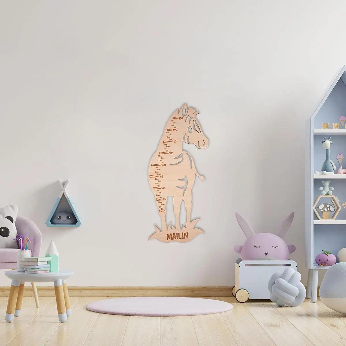 Messlatte Zebra mit Personalisierung