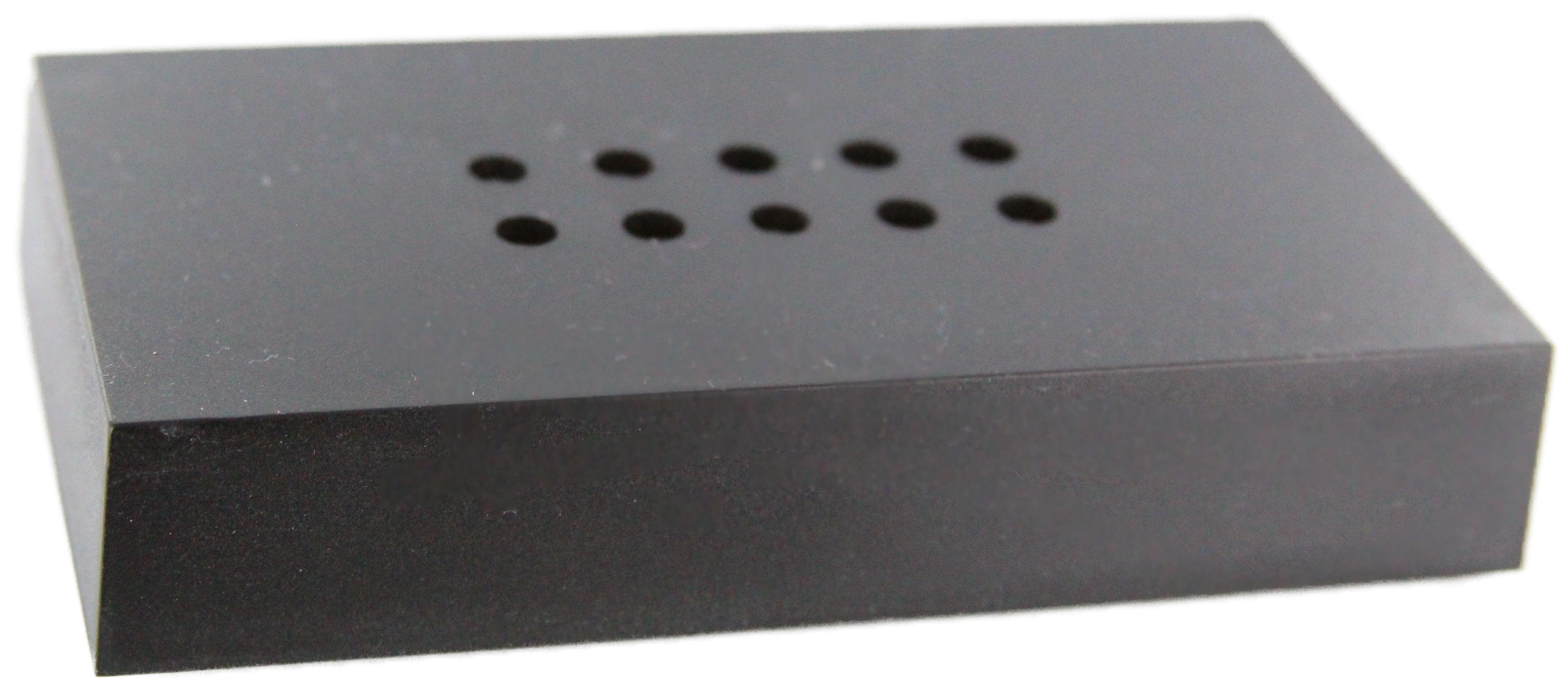 LED-Leuchtsockel 10 LED in Schwarz
