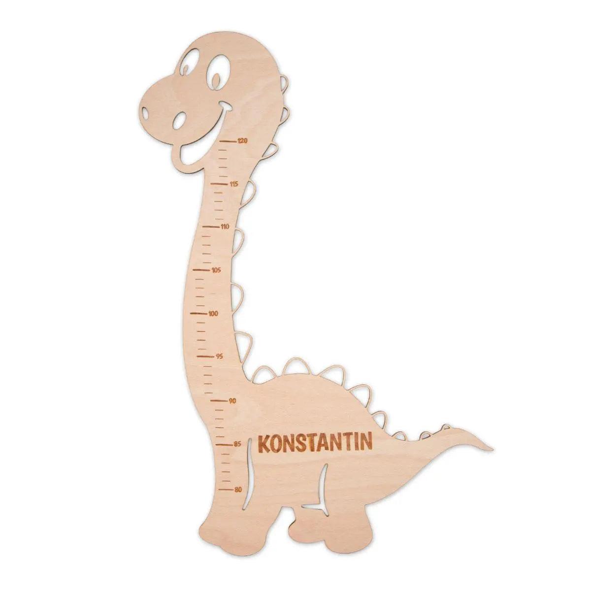 Messlatte Dino mit Personalisierung