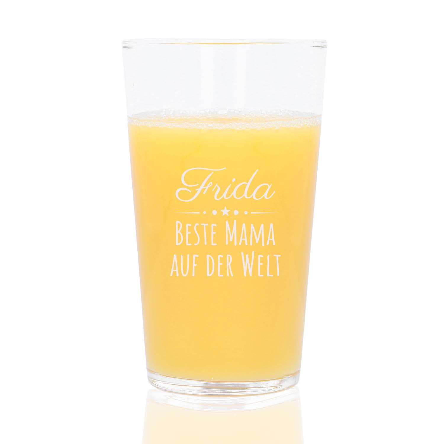 Wasserglas "Icon big" mit Gravur - personalisiert