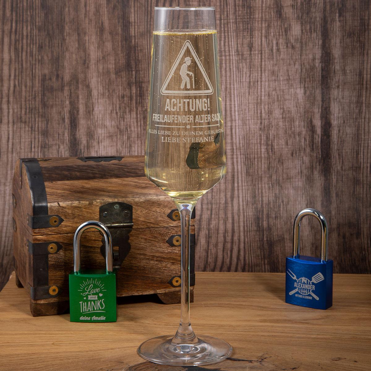 LEONARDO Sektglas "Puccini" mit Gravur - personalisiert