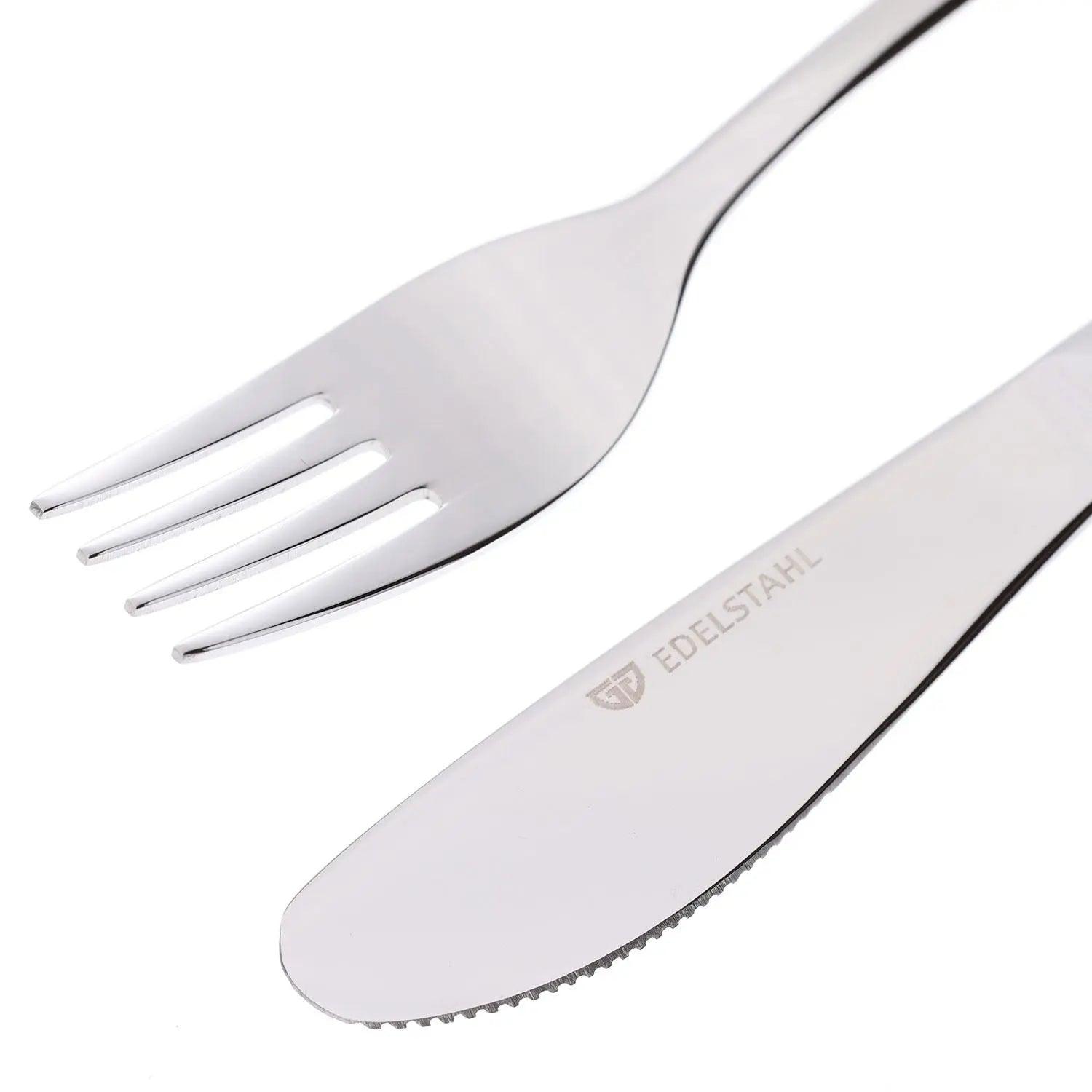 Kinderbesteck "Tiere" (4-teilig mit Gravur)