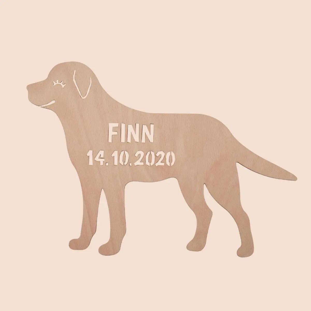 Nachtlicht Hund mit Personalisierung