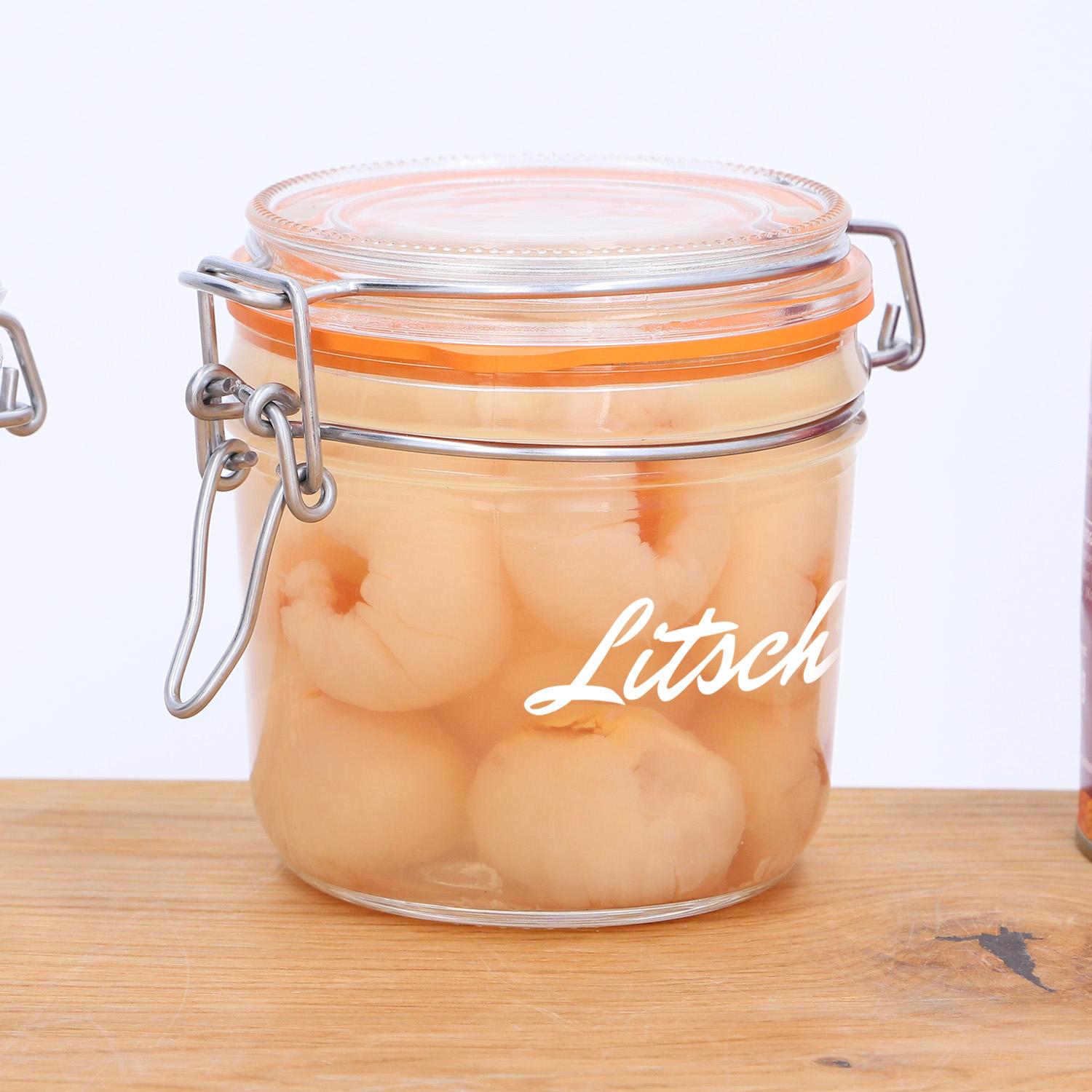Vorratsglas "Terrine Ermetico" 0,34 Liter mit Gravur