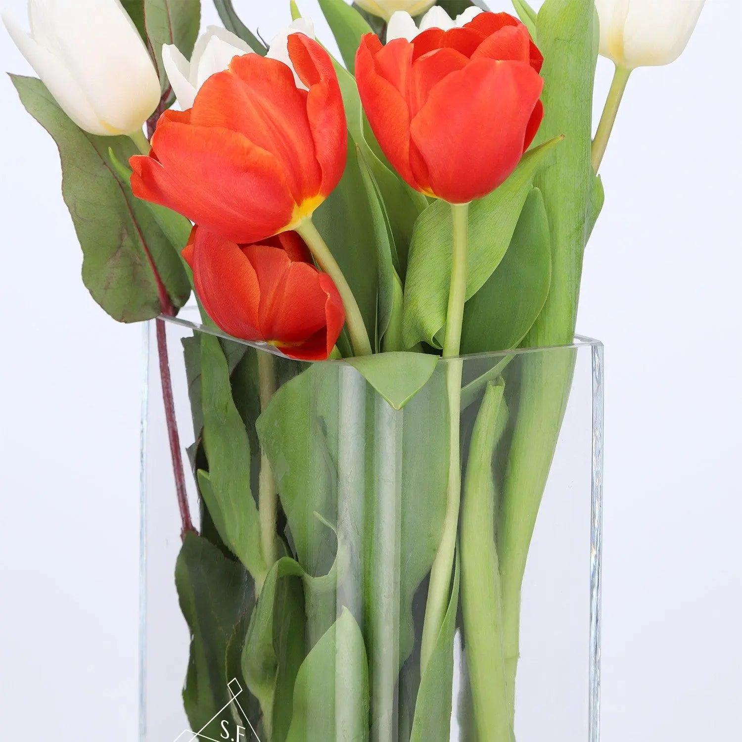 LEONARDO Vase mit Gravur Lucca 40 cm - personalisierbare Glasvase als Geschenk