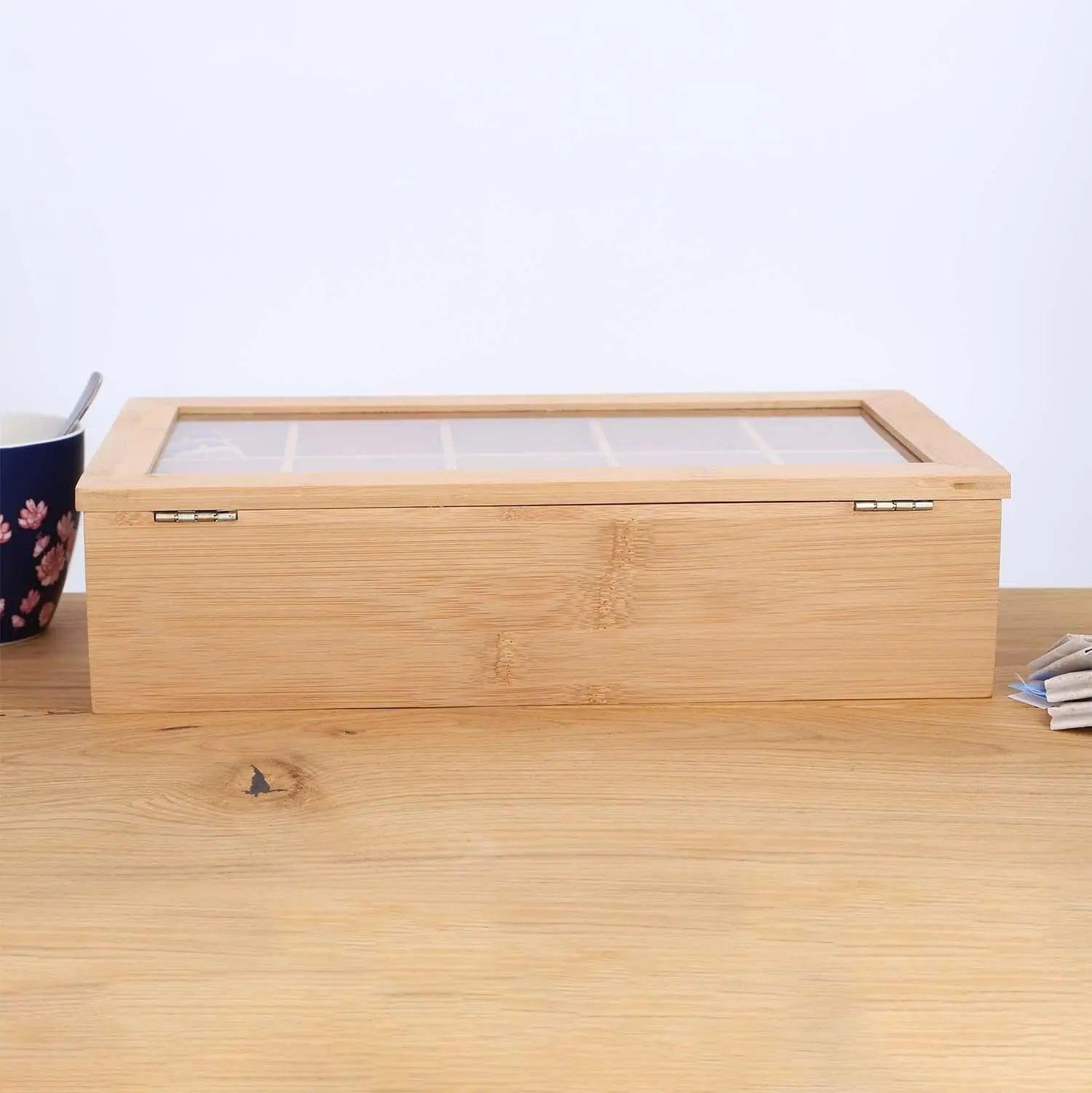 Große Teebox mit Gravur