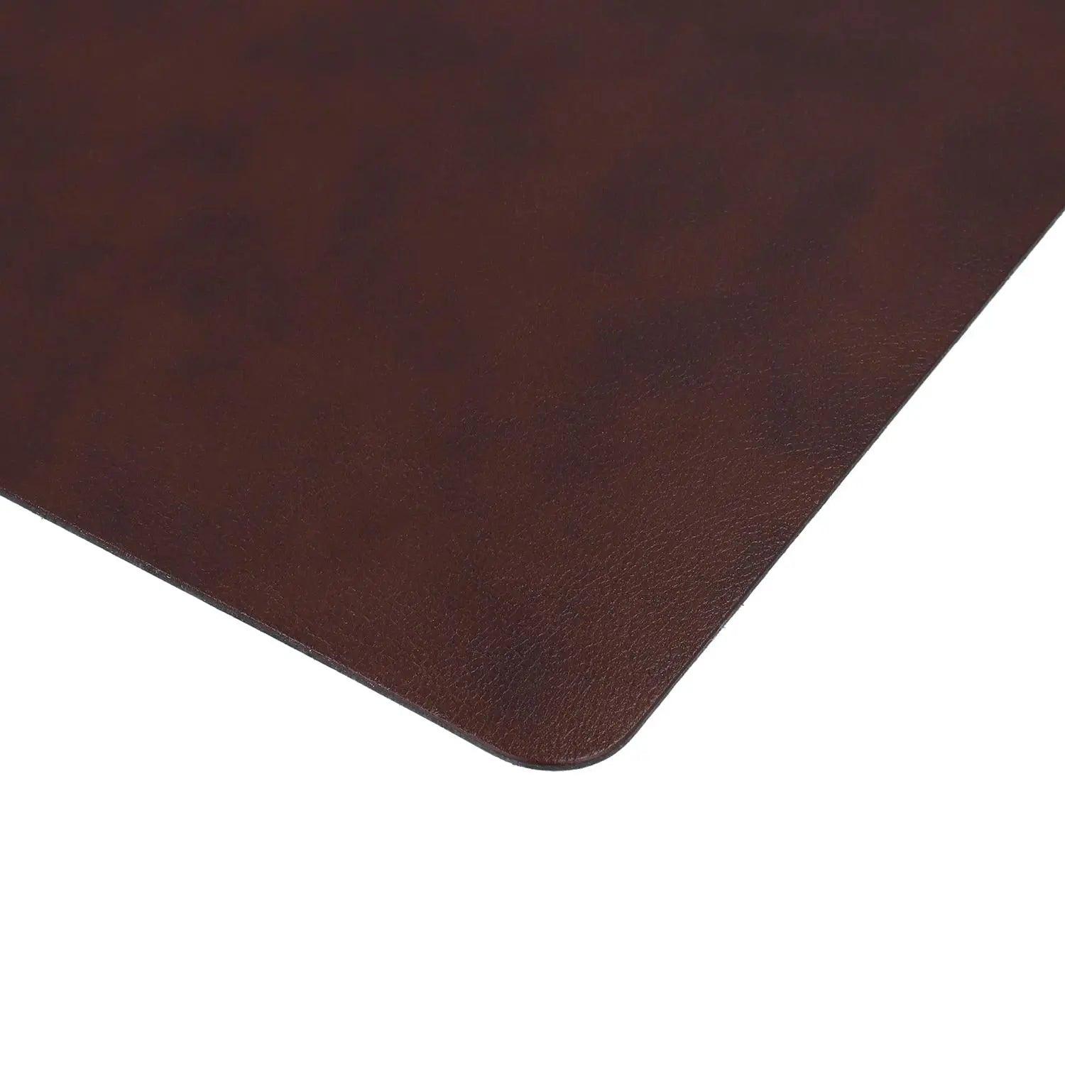 Leder-Tischset Dark mit Gravur