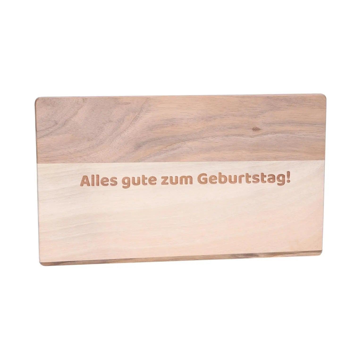 Schneidebrett mit Gravur aus Nussbaum "Small"