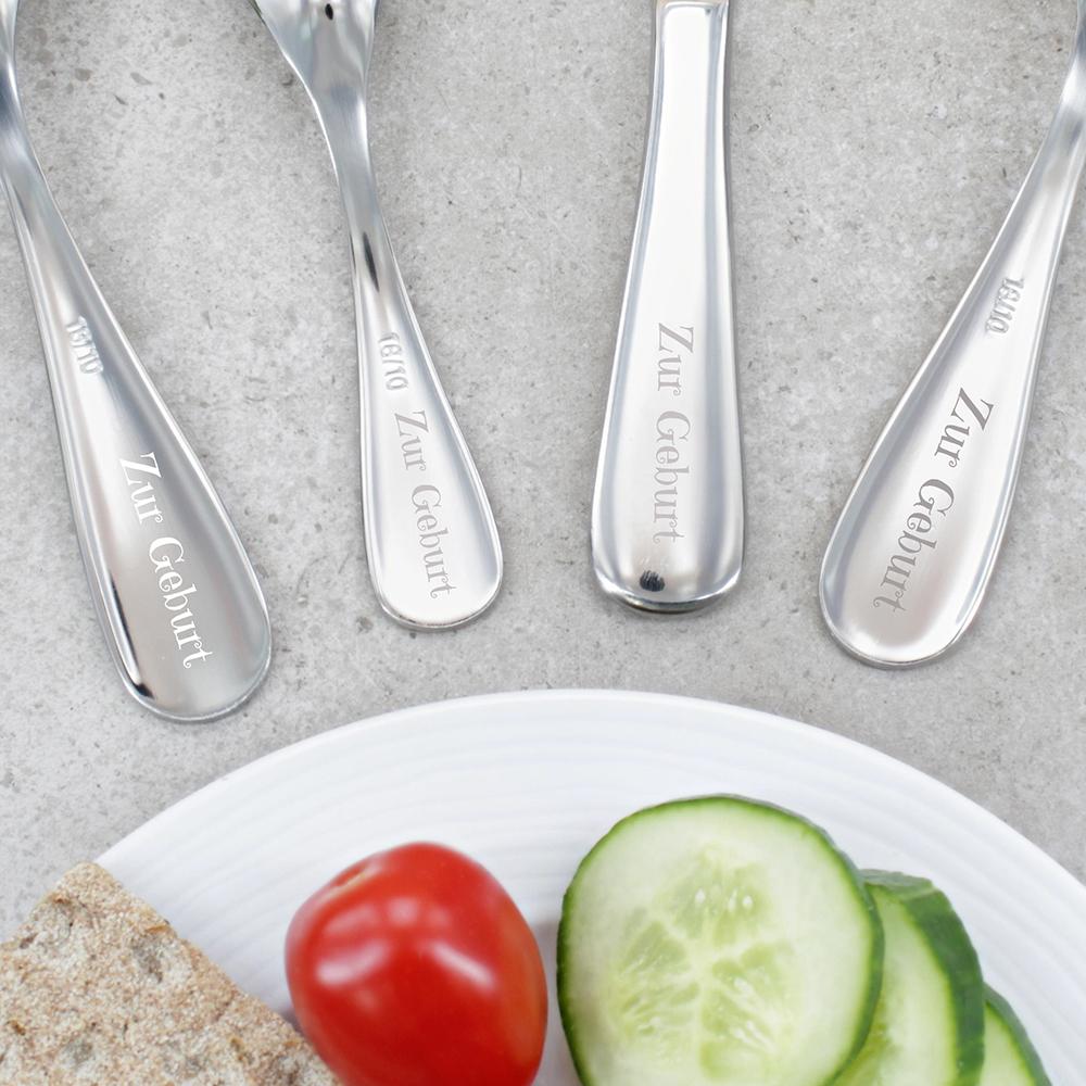 Amefa Kinderbesteck 4-teilig mit Gravur FUN