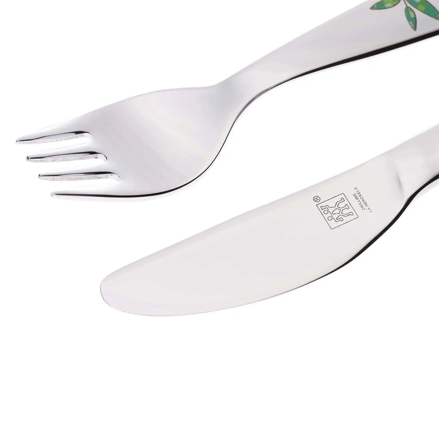 ZWILLING® Kinderbesteck 4-teilig mit Gravur "Jungle"