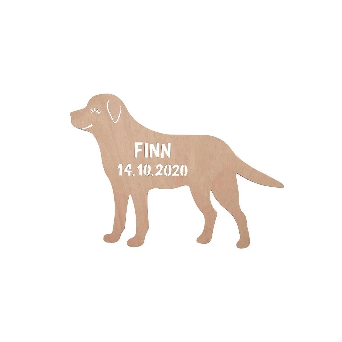 Nachtlicht Hund mit Personalisierung