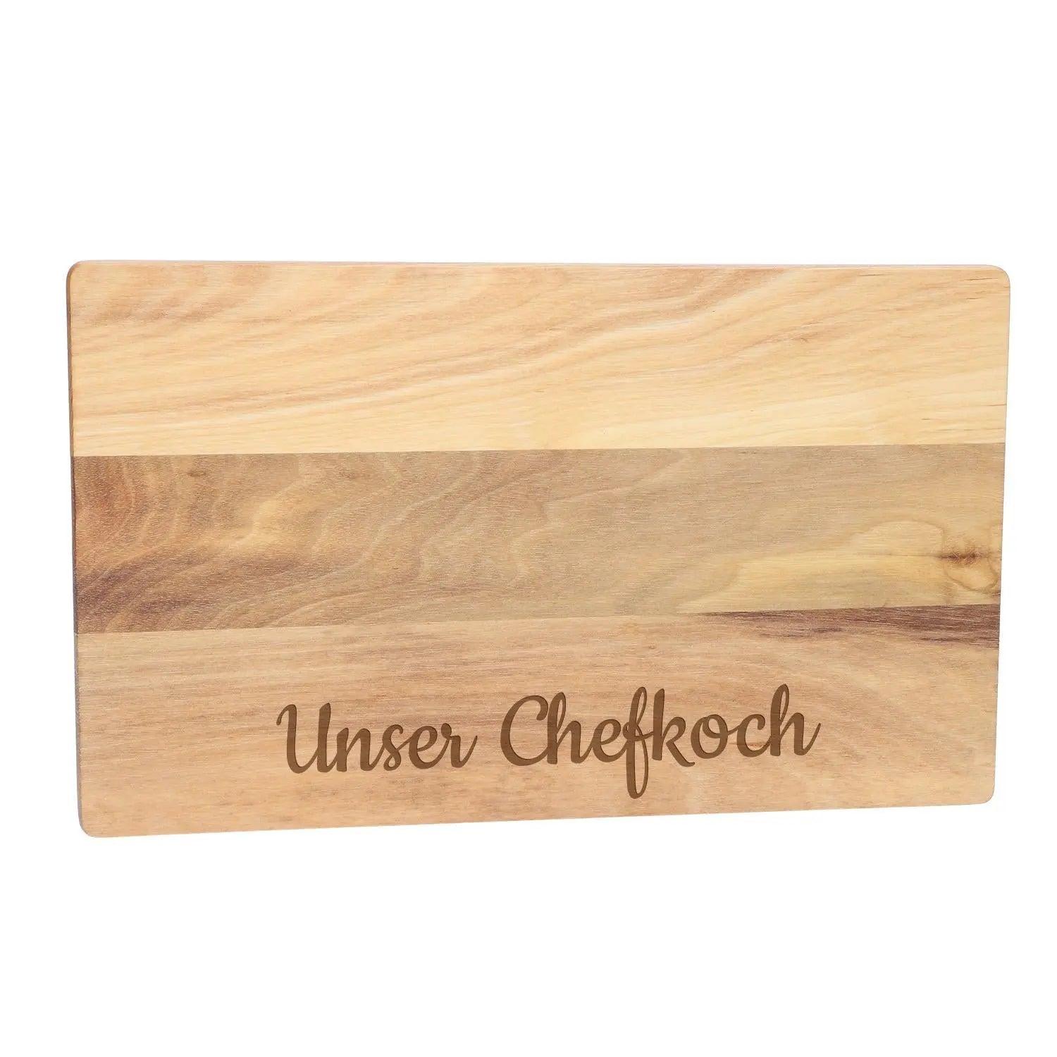 Schneidebrett mit Gravur aus Nussbaum "Medium"