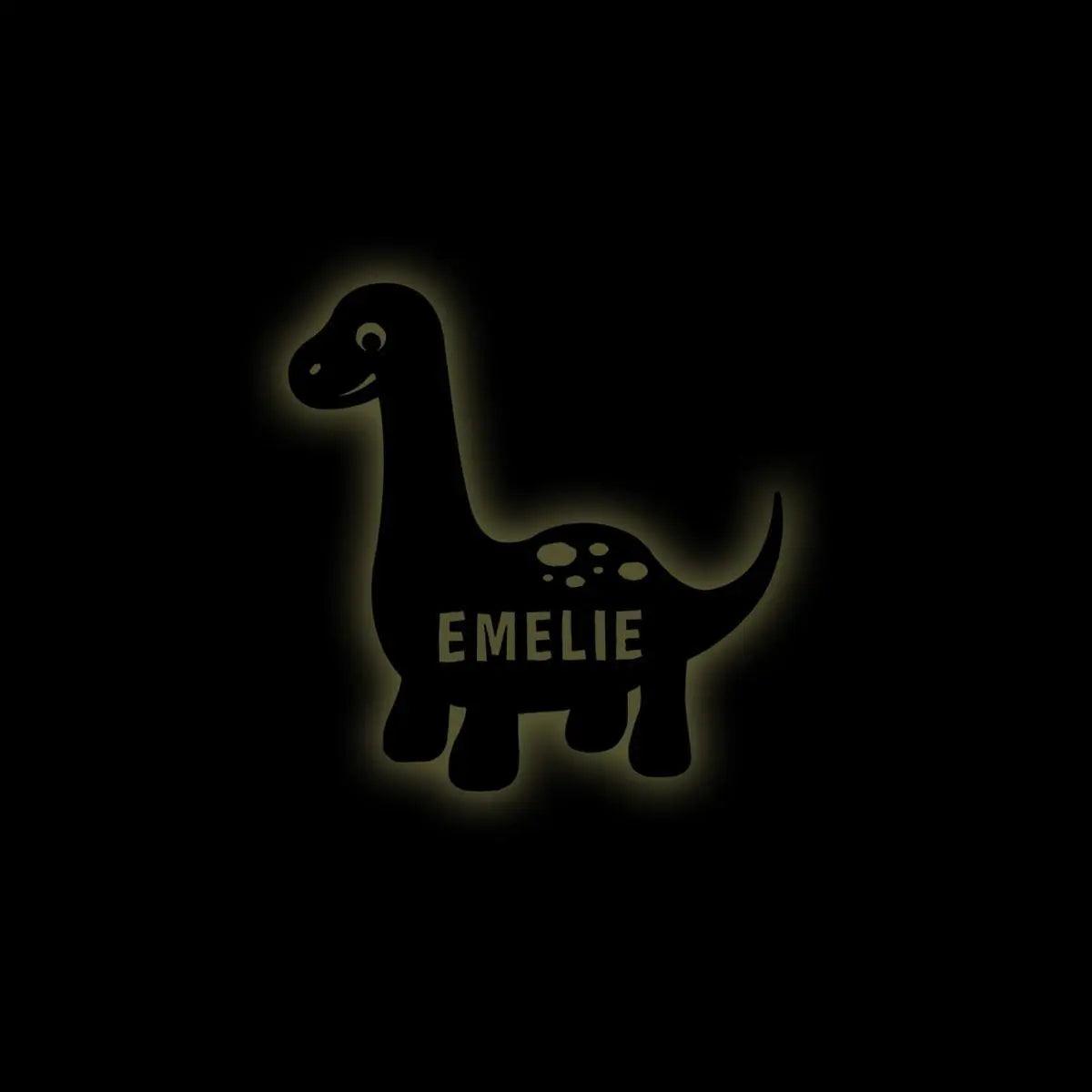 Dino Nachtlicht mit Personalisierung