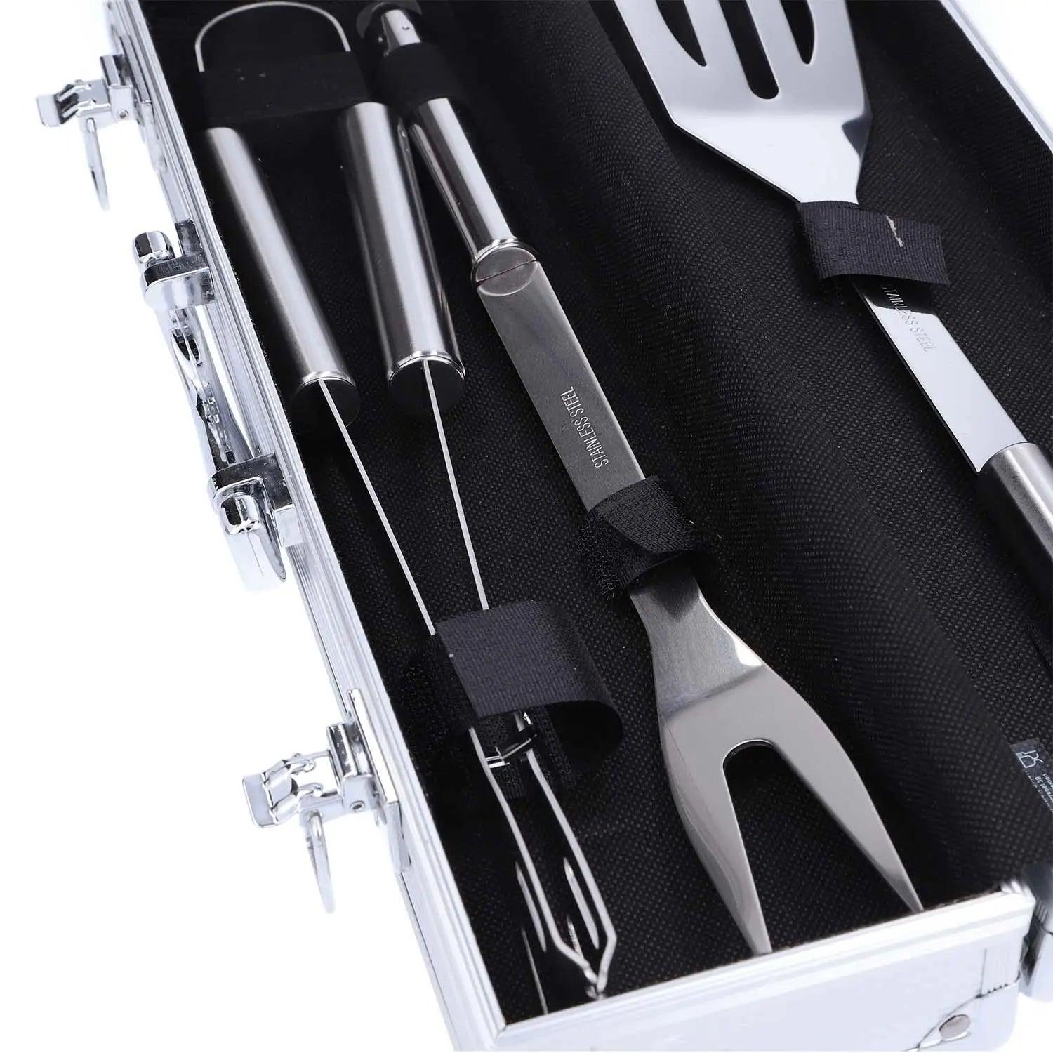 Grillkoffer mit Gravur