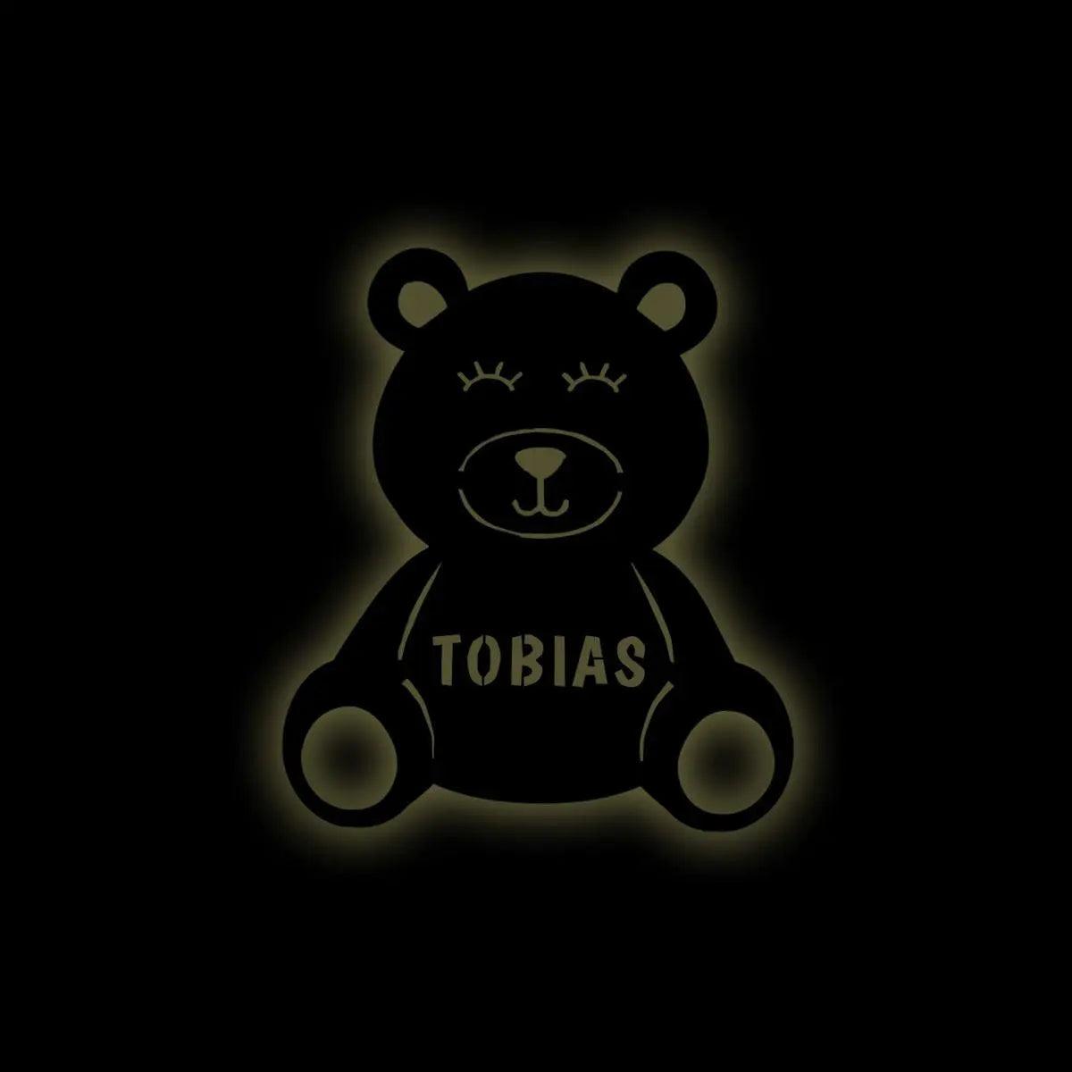 Nachtlicht Teddy mit Personalisierung