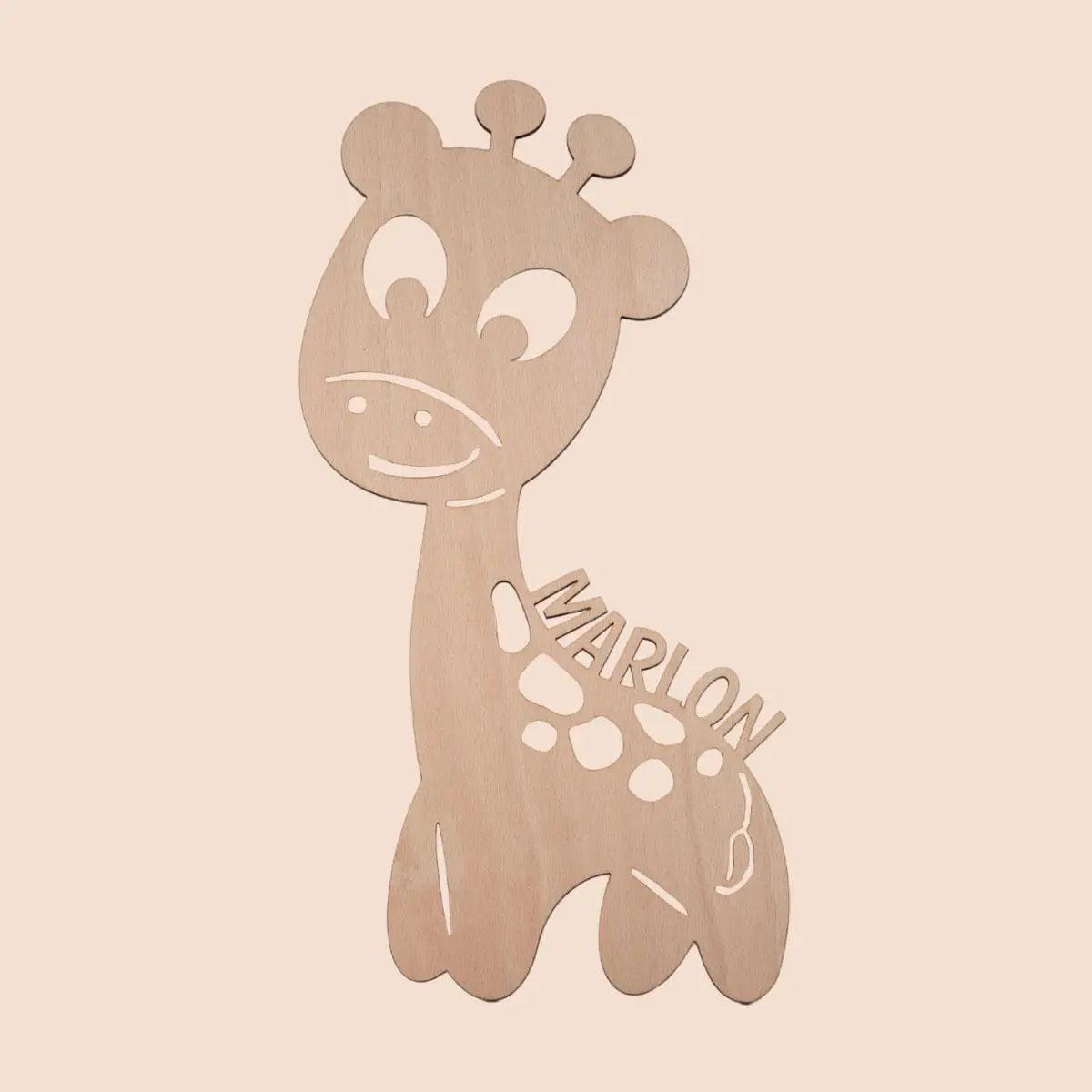 Nachtlicht Giraffe mit Personalisierung