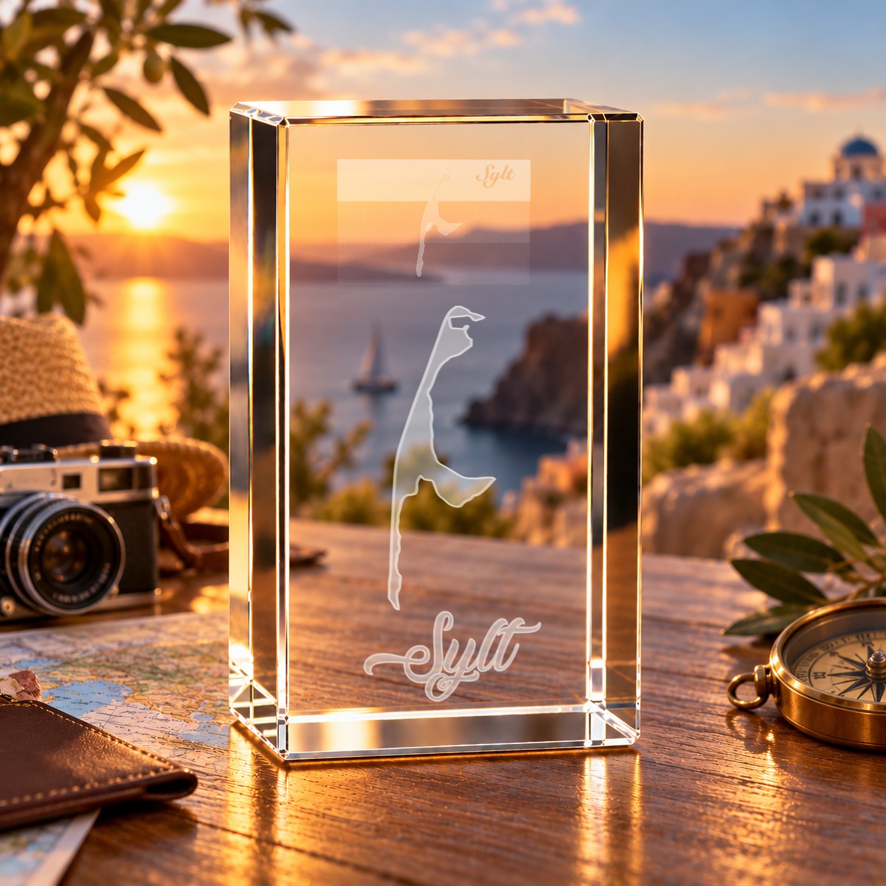 3D-Glaskristall Sylt – Hauptbild